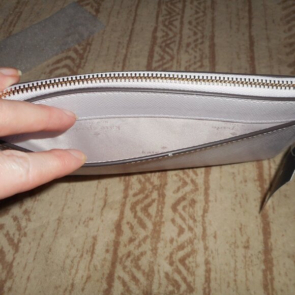 NWT light purple lilac Kate Spade wristlet - Picture 5 of 8